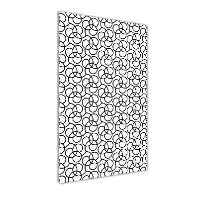 Quadro acrilico verticale Sfondo geometrico