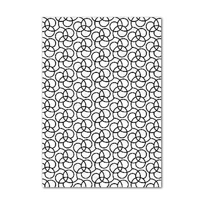 Quadro acrilico verticale Sfondo geometrico