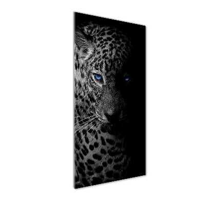 Quadro acrilico verticale Leopardo