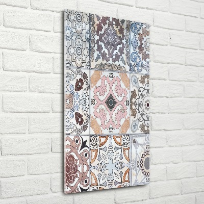 Quadro vetro acrilico verticale Piastrelle in ceramica