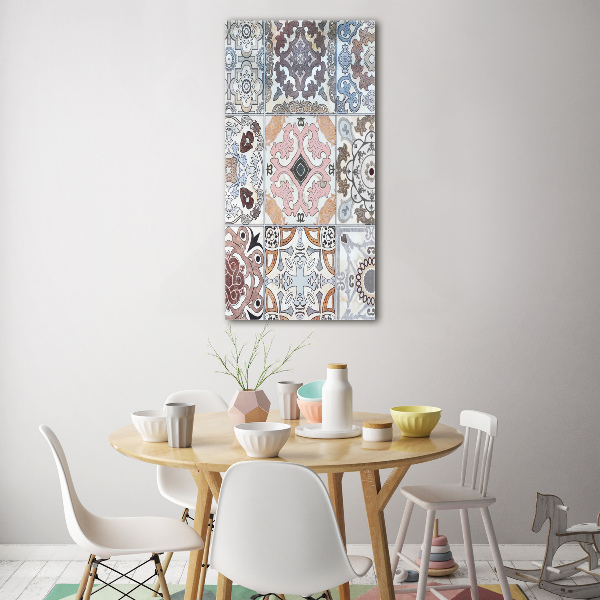 Quadro vetro acrilico verticale Piastrelle in ceramica