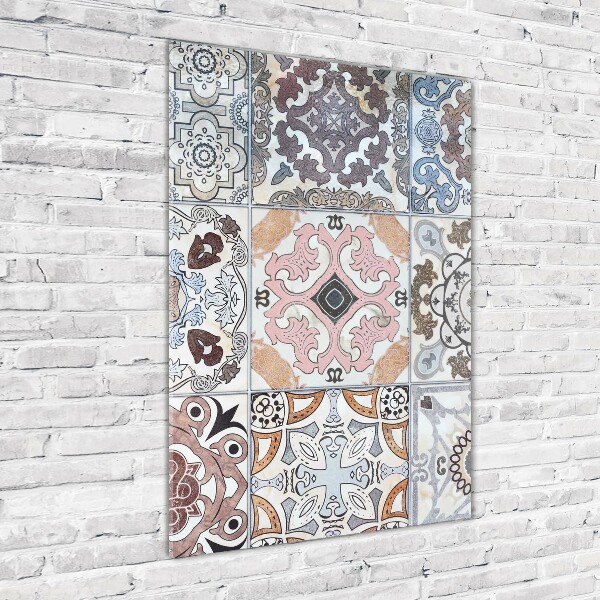 Quadro vetro acrilico verticale Piastrelle in ceramica