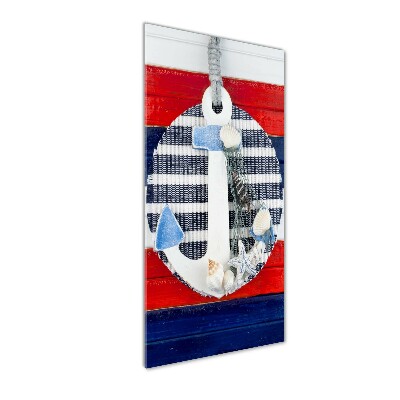 Quadro stampa su vetro acrilico verticale Ancorare