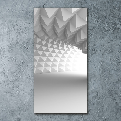 Quadro in vetro acrilico verticale Tunnel astratto