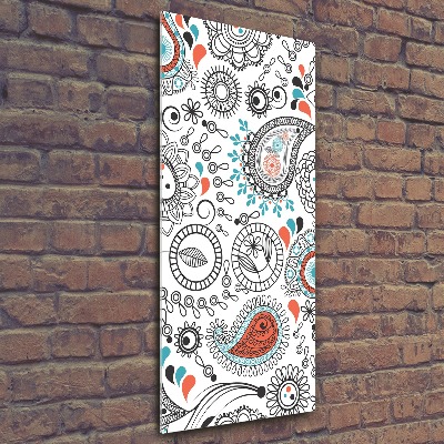 Quadro acrilico verticale Ornamenti