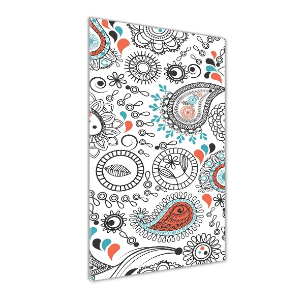 Quadro acrilico verticale Ornamenti