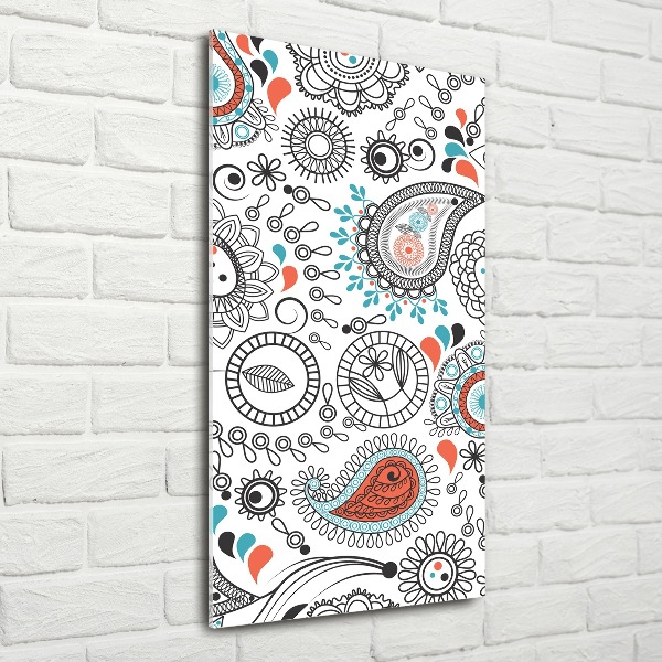 Quadro acrilico verticale Ornamenti