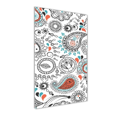 Quadro acrilico verticale Ornamenti