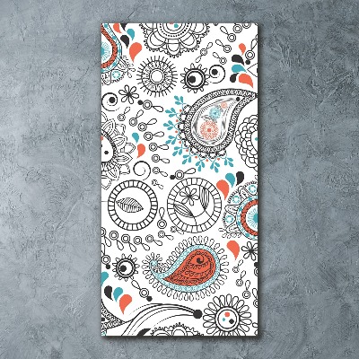 Quadro acrilico verticale Ornamenti