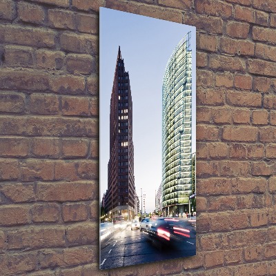 Quadro acrilico verticale Grattacieli