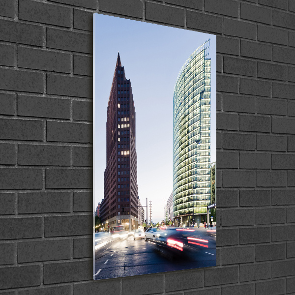 Quadro acrilico verticale Grattacieli