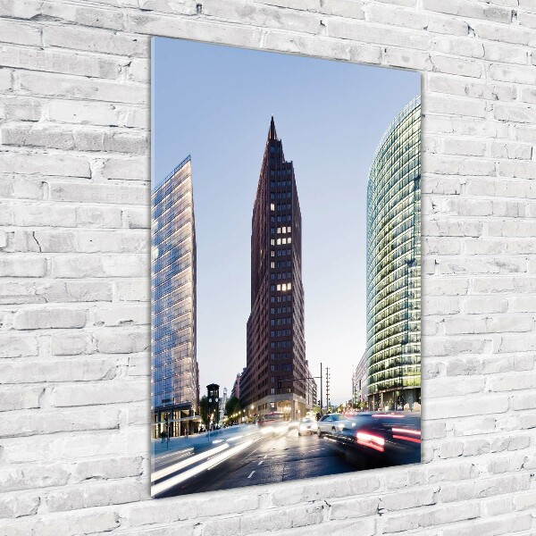 Quadro acrilico verticale Grattacieli