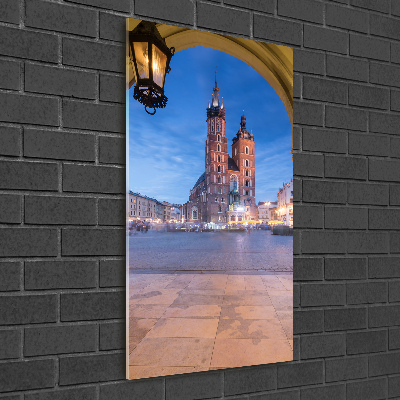 Quadro vetro acrilico verticale Cracovia, Polonia