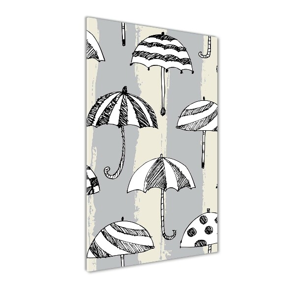 Quadro acrilico verticale Ombrelli
