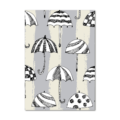 Quadro acrilico verticale Ombrelli