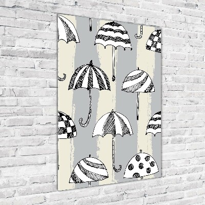 Quadro acrilico verticale Ombrelli