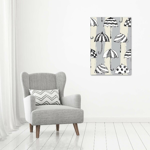 Quadro acrilico verticale Ombrelli