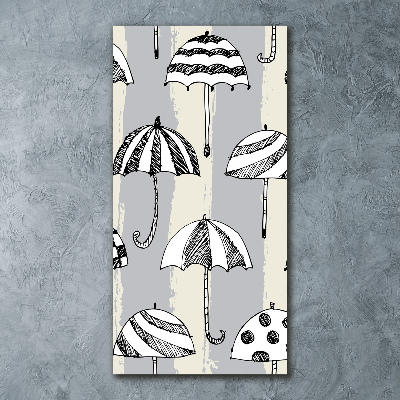 Quadro acrilico verticale Ombrelli