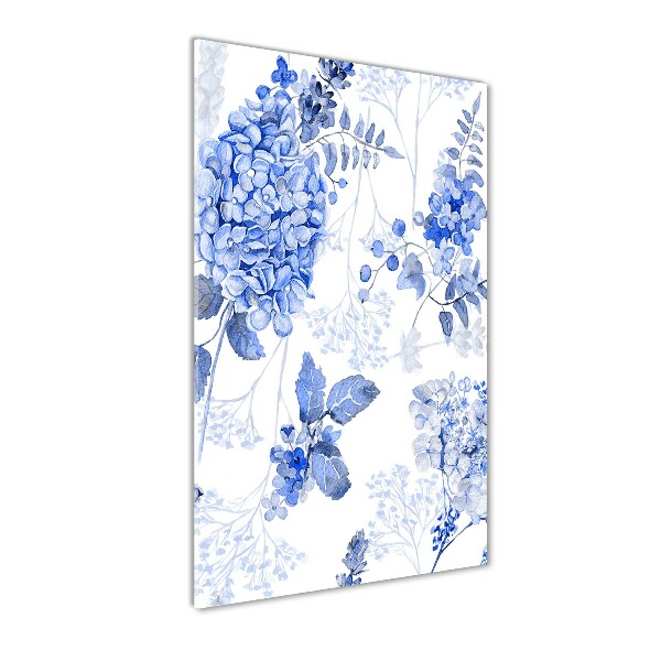 Quadro in vetro acrilico verticale Senza