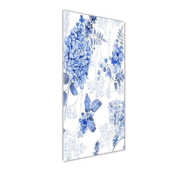 Quadro in vetro acrilico verticale Senza