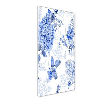 Quadro in vetro acrilico verticale Senza