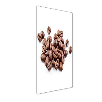 Quadro vetro acrilico verticale Chicchi di caffè