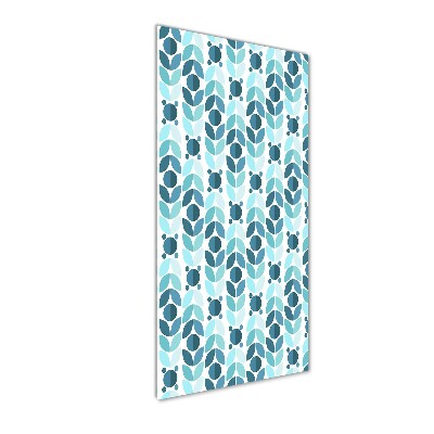 Quadro acrilico verticale Sfondo geometrico