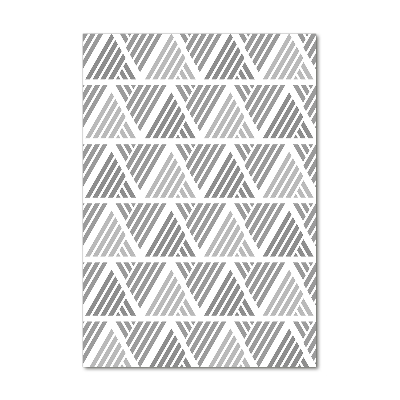 Quadro in vetro acrilico verticale Sfondo geometrico