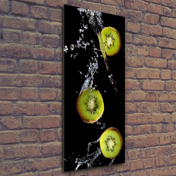Quadro acrilico verticale Kiwi