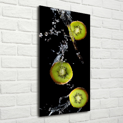 Quadro acrilico verticale Kiwi