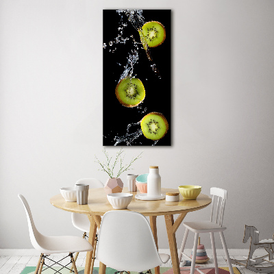 Quadro acrilico verticale Kiwi