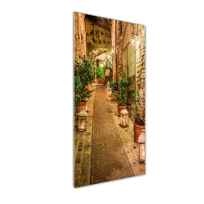 Quadro in vetro acrilico verticale Umbria Italia