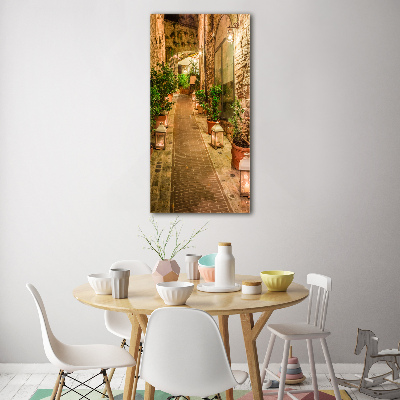 Quadro in vetro acrilico verticale Umbria Italia