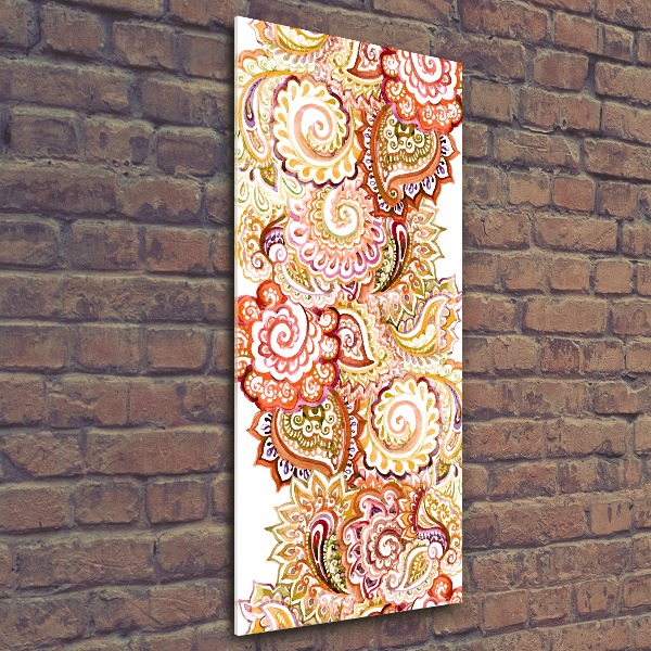 Quadro acrilico verticale Ornamenti