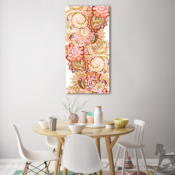 Quadro acrilico verticale Ornamenti