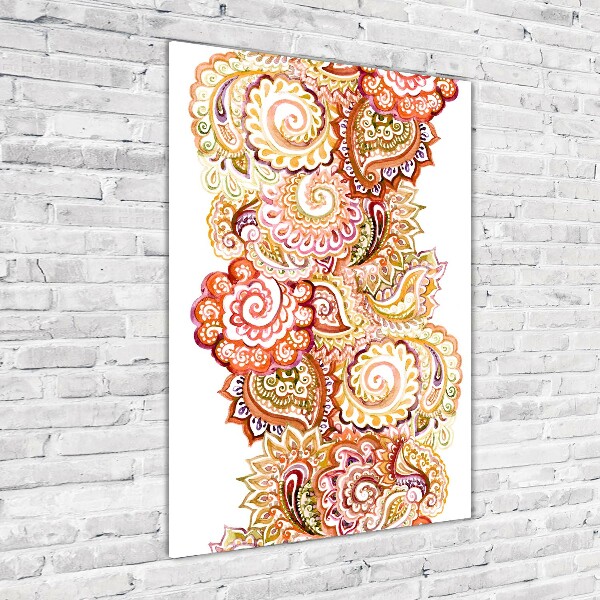 Quadro acrilico verticale Ornamenti