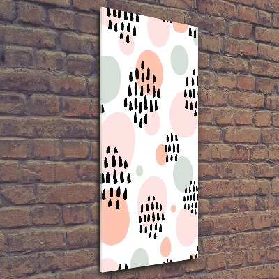 Quadro vetro acrilico verticale Sfondo astratto