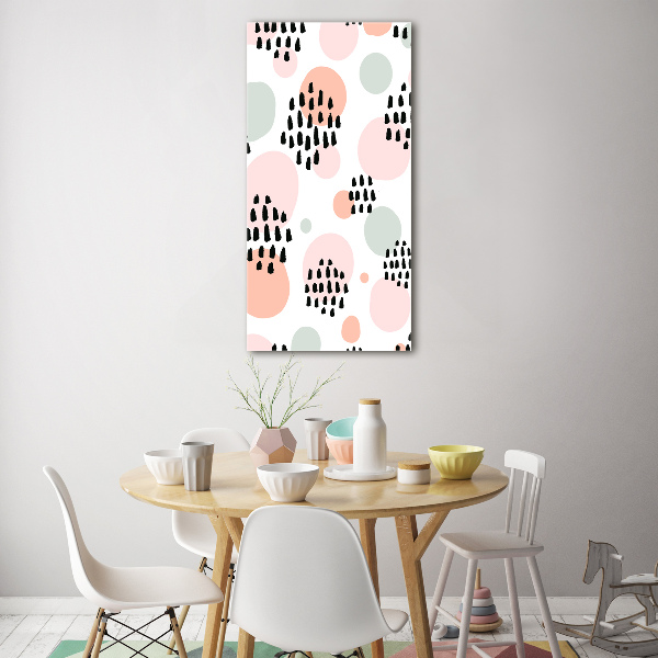 Quadro vetro acrilico verticale Sfondo astratto