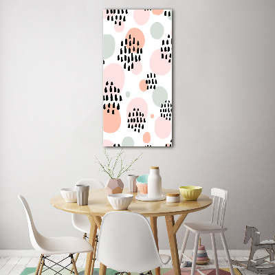 Quadro vetro acrilico verticale Sfondo astratto