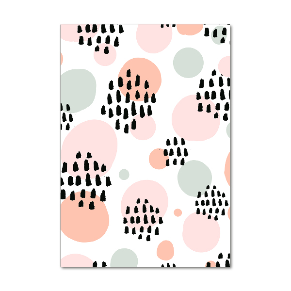 Quadro vetro acrilico verticale Sfondo astratto