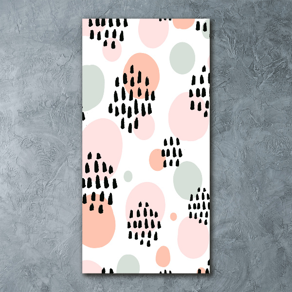 Quadro vetro acrilico verticale Sfondo astratto