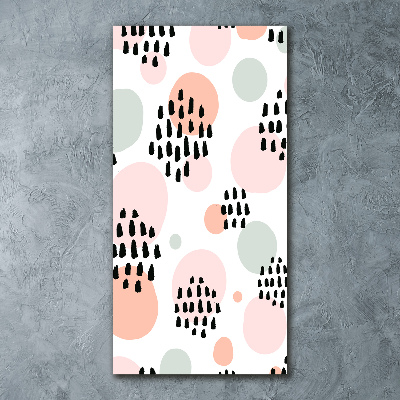 Quadro vetro acrilico verticale Sfondo astratto