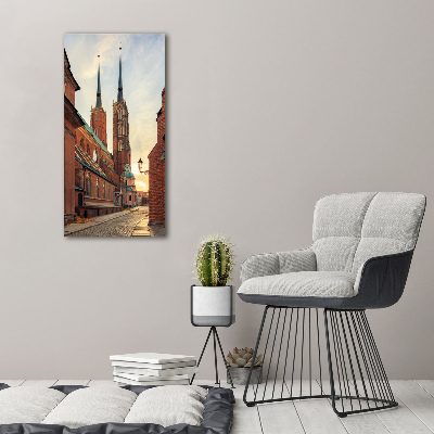 Quadro vetro acrilico verticale Breslavia, Polonia