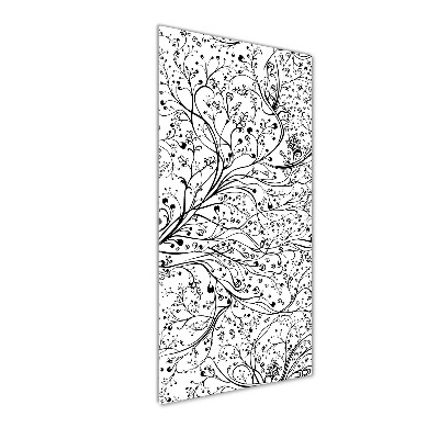 Quadro vetro acrilico verticale Rami