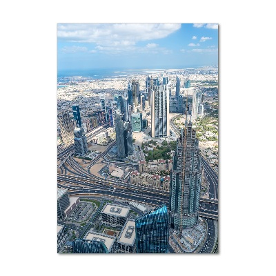 Quadro acrilico verticale Grattacieli