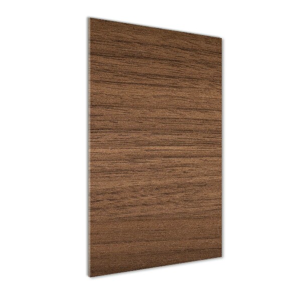 Quadro acrilico verticale Sfondo in legno