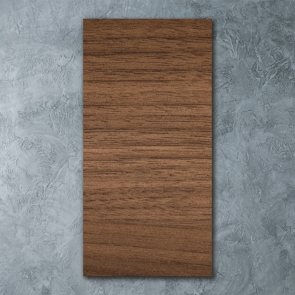 Quadro acrilico verticale Sfondo in legno