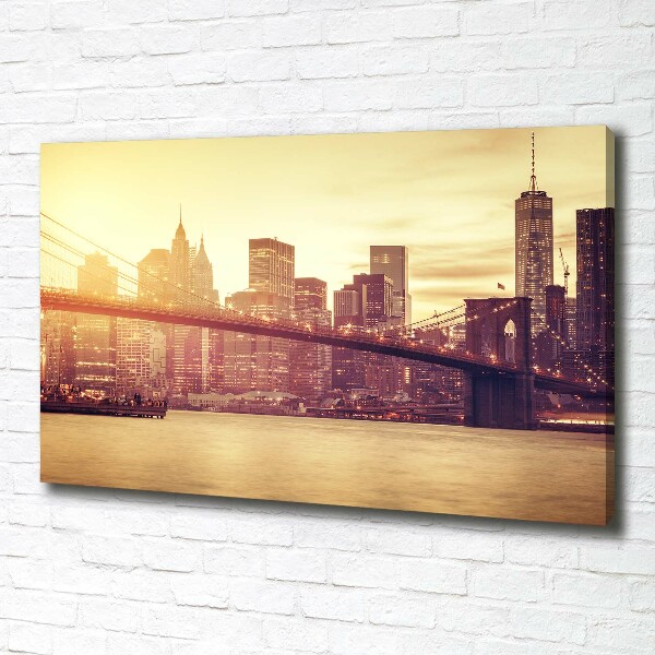 Quadro su tela Manhattan, New York