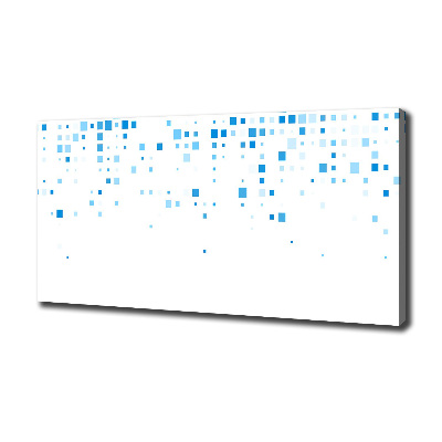 Quadro stampa su tela Quadrati blu