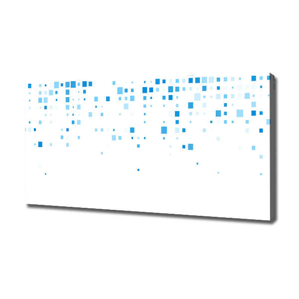 Quadro stampa su tela Quadrati blu